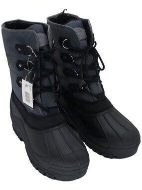 Polar Range Men's Peak Snow Boots Grey Size 10